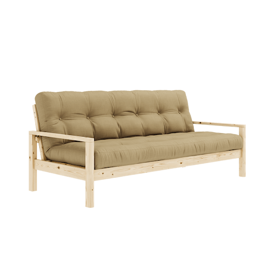 Karup Design Knob Bäddsoffa Natur/Wheat Beige 130cm