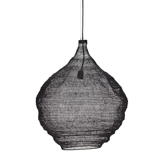 House Doctor Mesh Lampe Schwarz