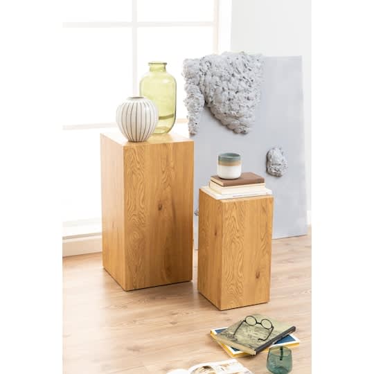 Nordic Home Taxus Säule Ek 70cm 2er-Pack