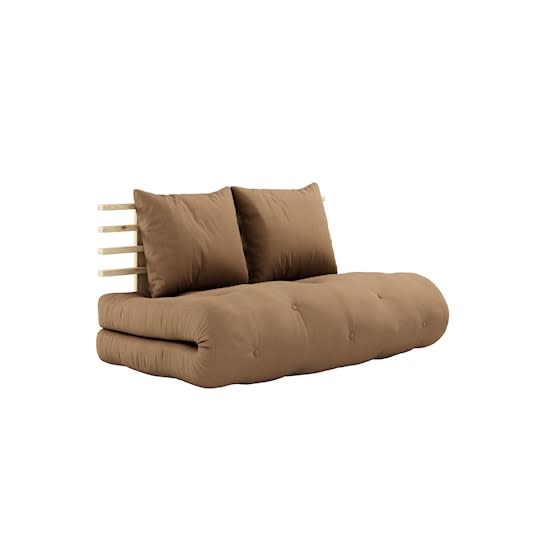 Karup Design Shin Sano Bäddsoffa Natur/Mocca 140cm