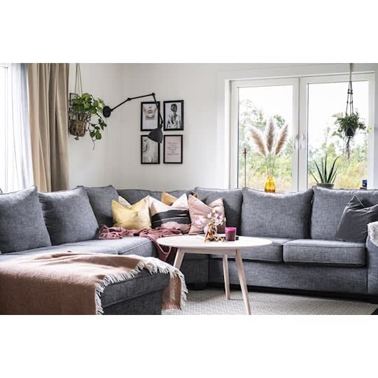 Rowico Home Yumi Couchtisch Weiß pigmentiert Ø90