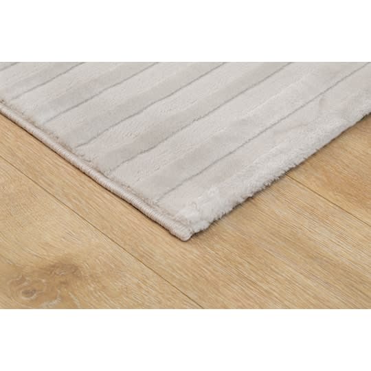 Nordic Home Cordelia Romb Gångmatta Creme 80x150