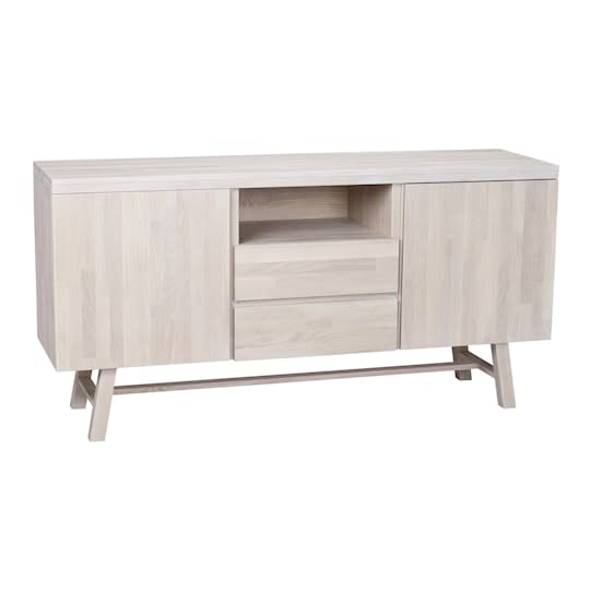 Rowico Home Brooklyn Sideboard Weißpigmentierte Eiche