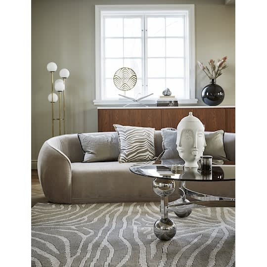 Classic Collection Zebra Zierkissen Simply Taupe 50x50