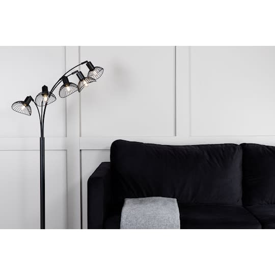 Venture Home Ivar Golvlampa Svart 152cm