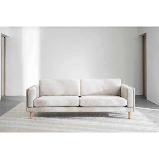 Rowico Home Braden 3-sits Soffa Ljusbeige/Ek