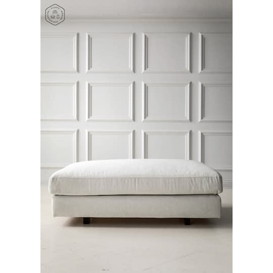 Sleepo Holly Fußhocker Ivory 140cm