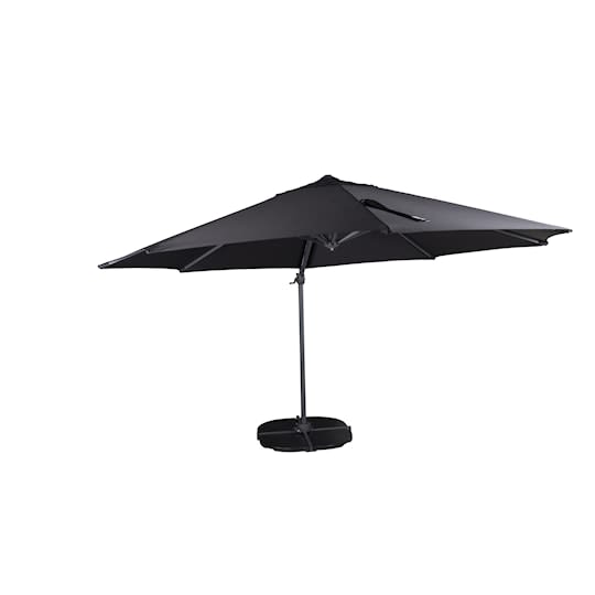 Nordic Outdoor Lovis Hängparasoll Svart 350cm