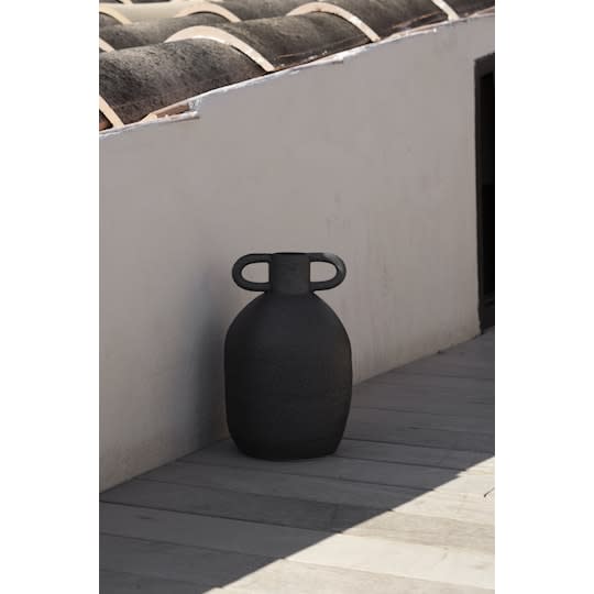 DBKD Long Vase Schwarz Klein