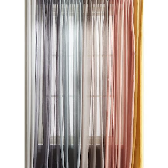 Svanefors Rimy Gardinlängd Rosa 300cm 2-pack