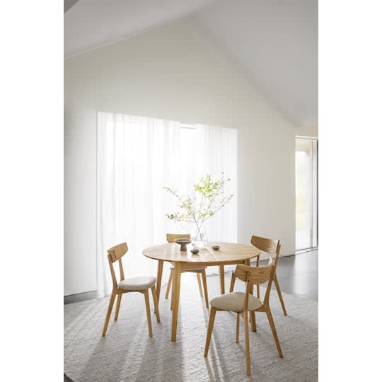 Rowico Home Filippa Esstisch Eiche Ø120/165cm