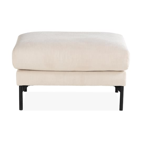 Nordic Home Rika Fotpall Manchester Beige