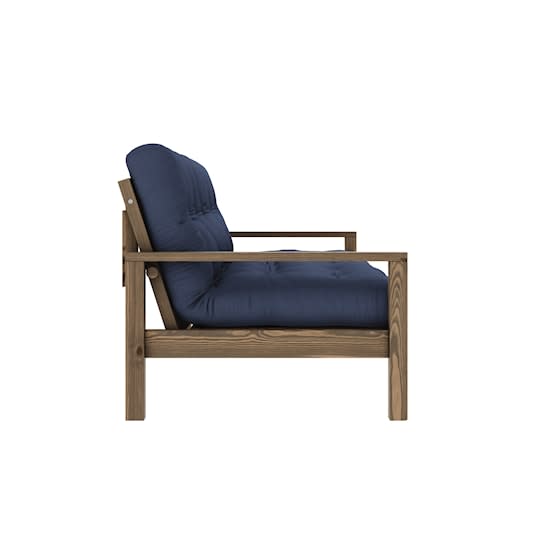 Karup Design Knob Bäddsoffa Brun/Navy 130cm