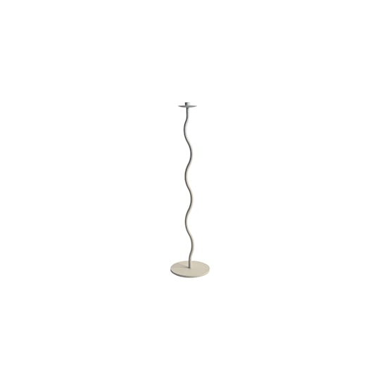 Cooee Design Curved Gulv Lysestake Sand 85cm