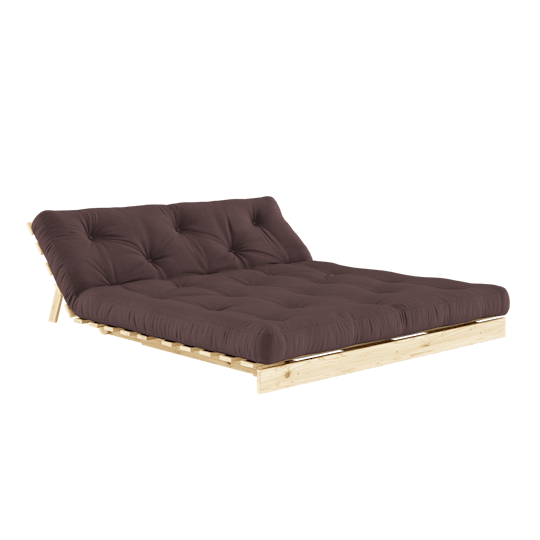 Karup Design Roots Bäddsoffa Natur/Brown 160cm