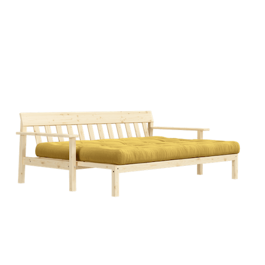 Karup Design Unwind Bäddsoffa Natur/Honey Manchester 218cm