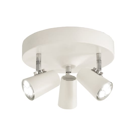 Aneta Lighting Ava Takspot 3 Vit Ø25cm