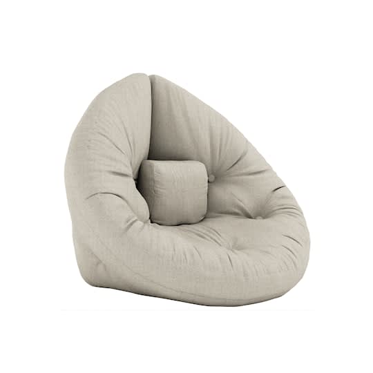 Karup Design Mini Nido Loungepuff Leinen