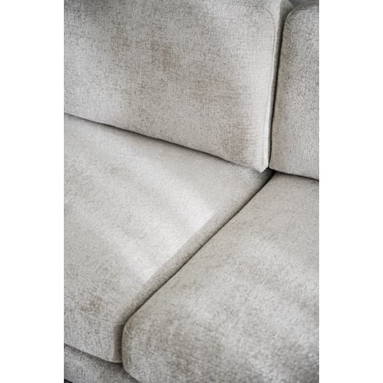 Rowico Home Braden 3-Sitzer Sofa Hellbeige/Weiß Pigmentierte Eiche