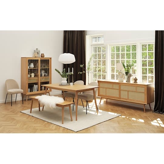 Sleepo Sofia Matbord Natural Oak 150cm