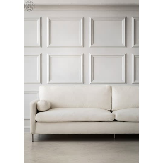 Sleepo Åre 3-Sitzer Sofa Weiß 227cm