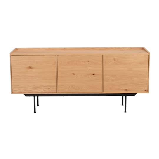 Rowico Home Brewerton Sideboard Ek/Svart 160cm