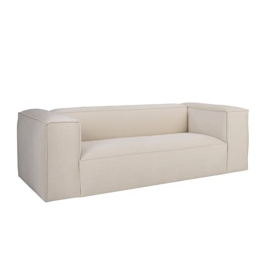 Sleepo Luca 3-seters Sofa Creme 235cm