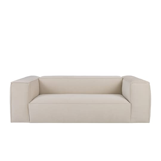 Sleepo Luca 3-Sitzer Sofa Creme 235cm