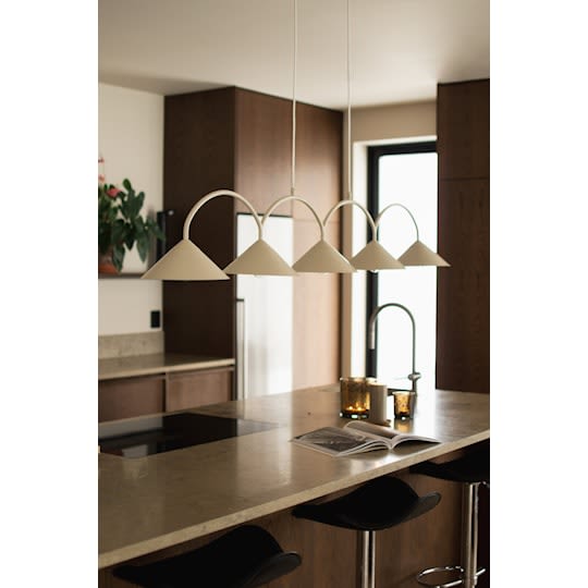 Globen Lighting Curve Taklampa Beige 5