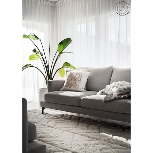 Sleepo Olivia 3-Sitzer Sofa Natur 206cm