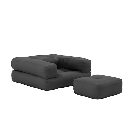 Karup Design Mini Cube Fåtölj Dark Grey