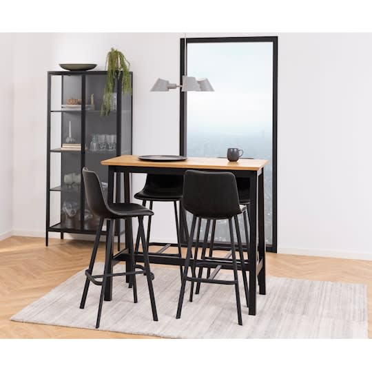 Nordic Home Neah Vitrineskap Black 180cm