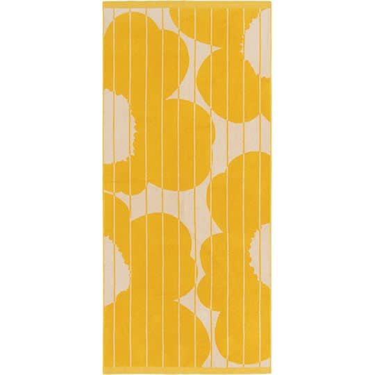 Marimekko Vesi Unikko Handduk Spring Yellow/Ecru