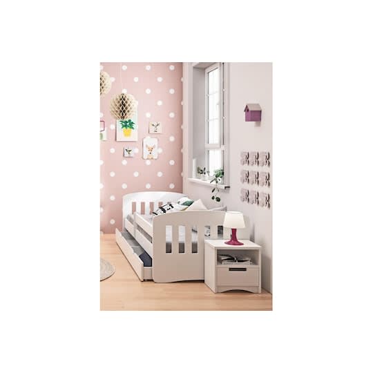 Nordic Home Dolly Juniorsäng Cremevit 80x160