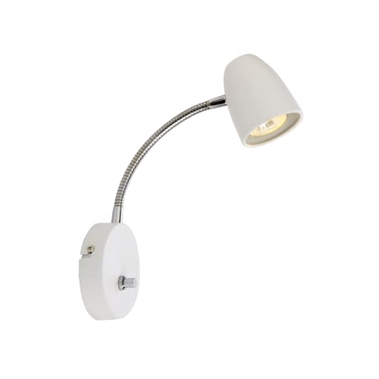 Aneta Lighting Novali Vägglampa Vit 22cm