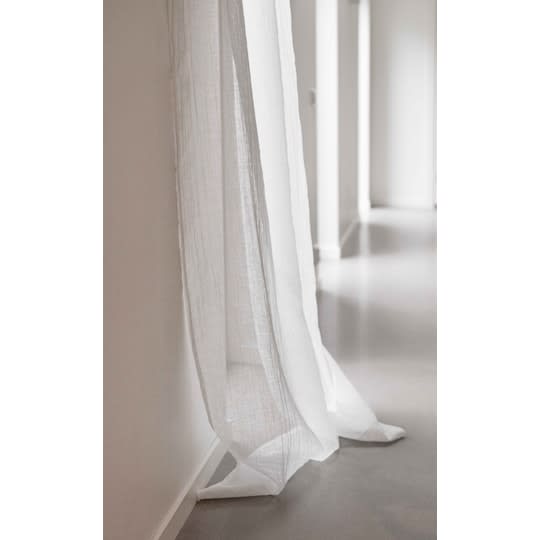 Nordic Home Debbie Gardinlängd Multiband Offwhite 2-pack 280cm