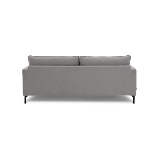 Sleepo Olivia 3-Sitzer Sofa Silber 206 cm