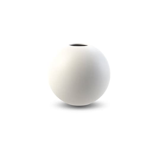 Cooee Design Ball Vase Weiß 8cm