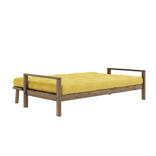 Karup Design Knob Bäddsoffa Brun/Honey Manchester 130cm