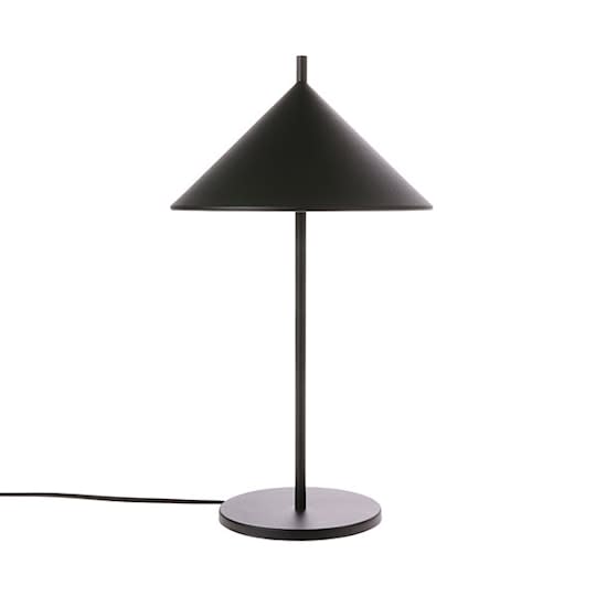 HKliving Triangle Tischlampe Schwarz 48cm