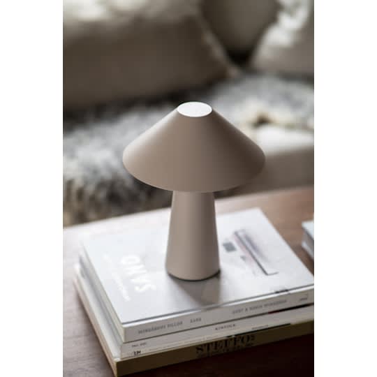 Globen Lighting Cannes Portabel Pöytävalaisin Mud 26cm