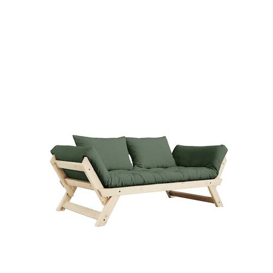 Karup Design Bebop Tagesbett Natur/Olivgrün 174cm