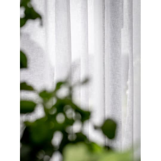Svanefors Diana Vorhanglänge Weiß 280cm 2er-Pack