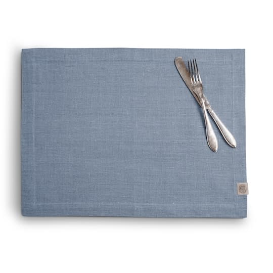 Lovely Linen Classic Tablett Linne Pigeon Blue 37x50