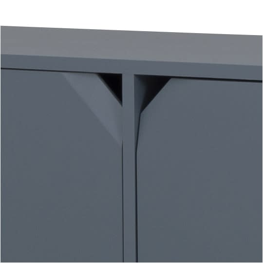 Tenzo Corner Sideboard Lake Blue Matte 176.5cm