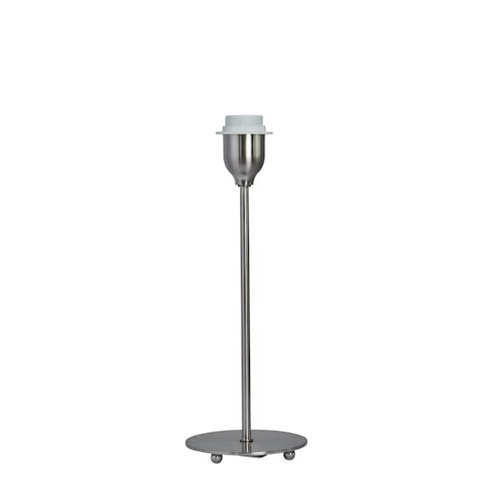 Watt &amp; Veke Line Lampfot Matt Chrome 35cm