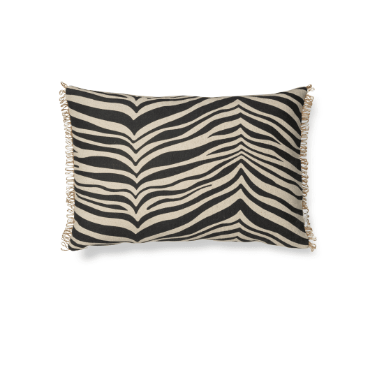 Classic Collection Zebra Koristetyyny Musta 40x60