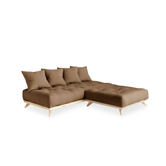 Karup Design Senza Bäddsoffa Natur/Mocca 200cm