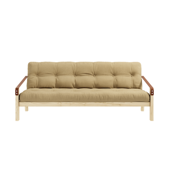 Karup Design Poetry Bäddsoffa Natur/Wheat Beige 204cm