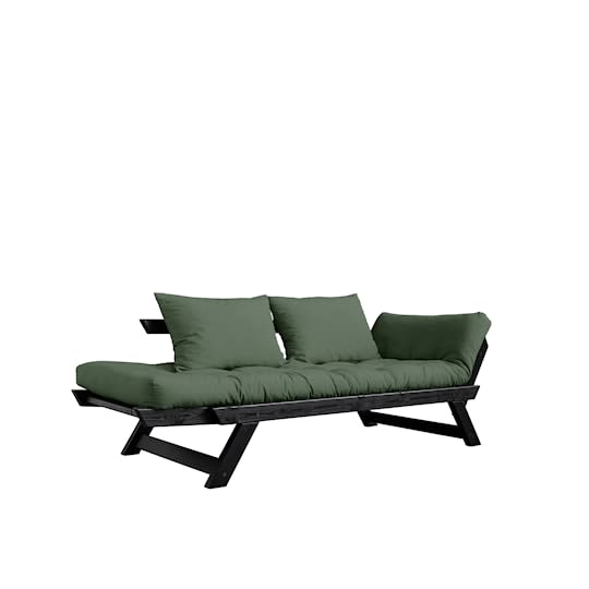 Karup Design Bebop Dagseng Svart/Olive Green 174cm